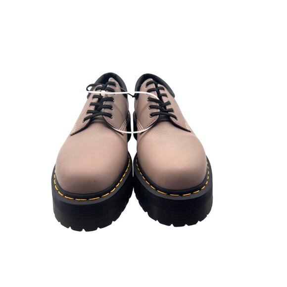 Dr. Martens  SIZE 7 Quad 8053 Platform Shoes Mauve Leather Lace-Up - Picture 4 of 8